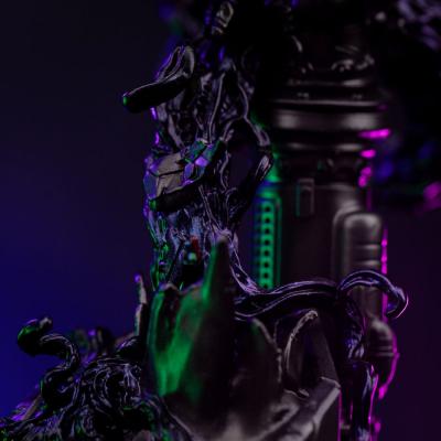Spider-Man vs Villains Estatua 1/10 Art Scale Ghost Spider Diorama 34 cm