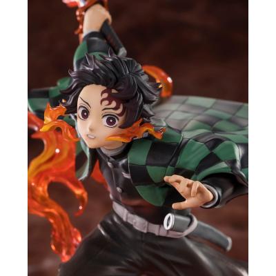 Demon Slayer: Kimetsu no Yaiba Estatua PVC FiguartsZERO Kamado Tanjiro (Kyojuro Rengoku's Sword Guard Ver.) 19 cm