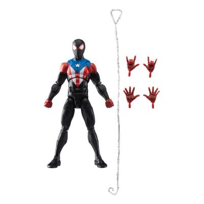 Spider-Man 2 Marvel Legends Gamerverse Figura Miles Morales (Boricua Suit) 15 cm