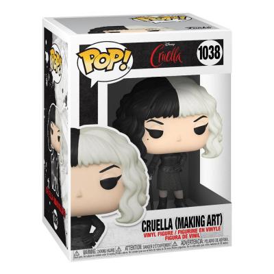 Cruella Figura POP! Disney Vinyl Cruella (Making Art) 9 cm