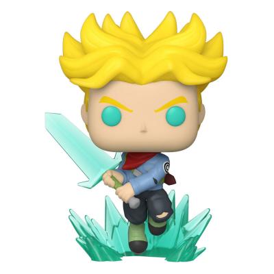 Dragon Ball Super Figura POP! Animation Vinyl SS Trunks w/ Sword 9 cm