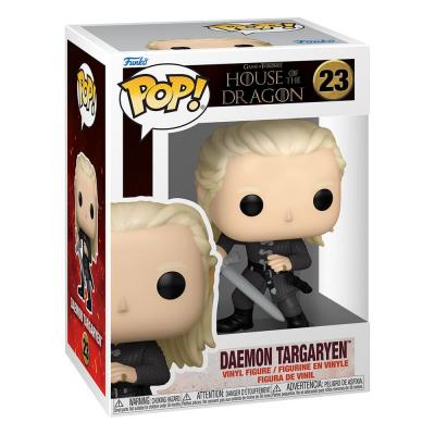La casa del dragón Figura POP! TV Vinyl Daemon Targaryen 9 cm