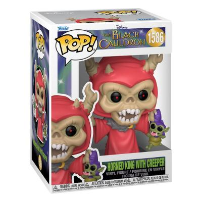 Taron y el caldero mágico Figura POP! Disney Vinyl Horned King w/Creeper 9 cm