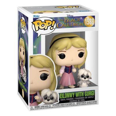 Taron y el caldero mágico Figura POP! Disney Vinyl Eilonwy w/Gurgi 9 cm