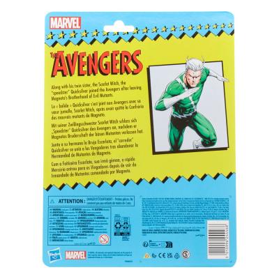 The Avengers Marvel Legends Retro Figura Quicksilver 15 cm