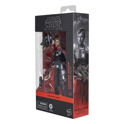 Star Wars: Andor Black Series Figura Cassian Andor (Sienar Test Pilot) 15 cm