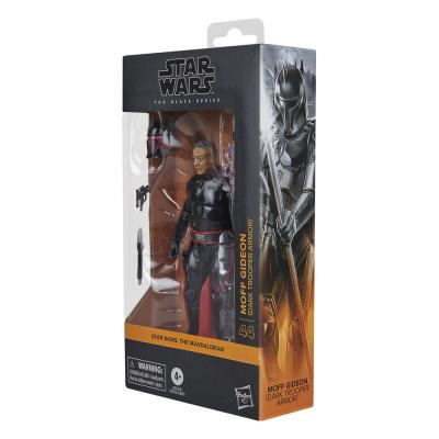 Star Wars: The Mandalorian Black Series Figura Moff Gideon (Dark Trooper Armor) 15 cm