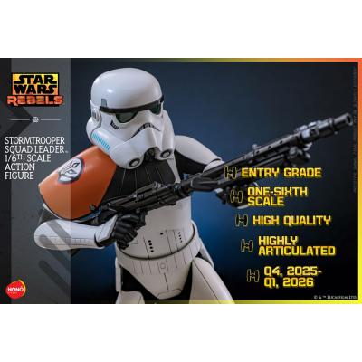 Star Wars: Rebels Figura 1/6 Stormtrooper Squad Leader 28 cm