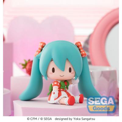 Character Vocal Series 01: Hatsune Miku Figura Fuwa Petit Chibi PVC Hatsune Miku x Love and Berry Dress Up and Dance! Lovely Str