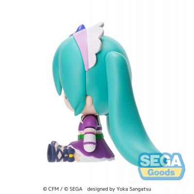 Character Vocal Series 01: Hatsune Miku Figura Fuwa Petit Chibi PVC Hatsune Miku x Love and Berry Dress Up and Dance! Sparkly Pu