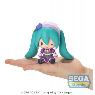 Character Vocal Series 01: Hatsune Miku Figura Fuwa Petit Chibi PVC Hatsune Miku x Love and Berry Dress Up and Dance! Sparkly Pu