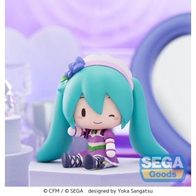 Character Vocal Series 01: Hatsune Miku Figura Fuwa Petit Chibi PVC Hatsune Miku x Love and Berry Dress Up and Dance! Sparkly Pu