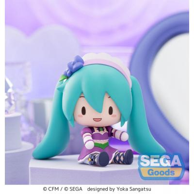 Character Vocal Series 01: Hatsune Miku Figura Fuwa Petit Chibi PVC Hatsune Miku x Love and Berry Dress Up and Dance! Sparkly Pu