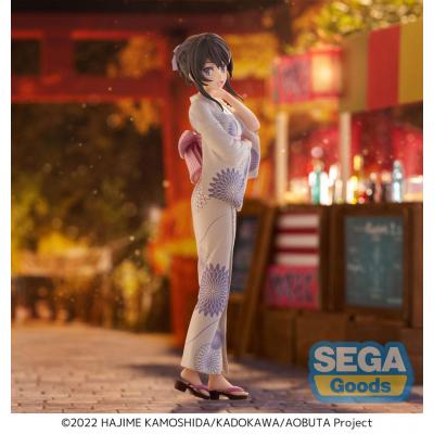 Rascal Does Not Dream of Bunny Girl Senpai Estatua Luminasta PVC Mai Sakurajima Yukata 22 cm