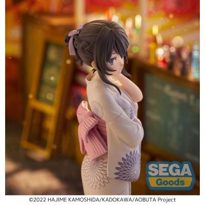 Rascal Does Not Dream of Bunny Girl Senpai Estatua Luminasta PVC Mai Sakurajima Yukata 22 cm