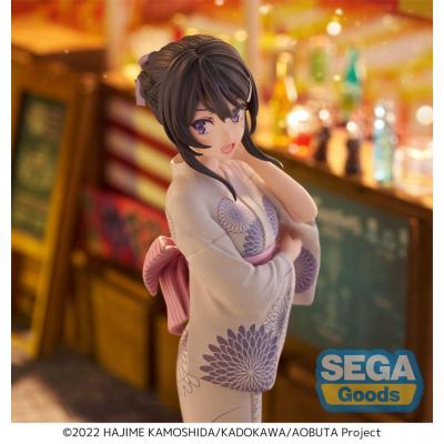 Rascal Does Not Dream of Bunny Girl Senpai Estatua Luminasta PVC Mai Sakurajima Yukata 22 cm