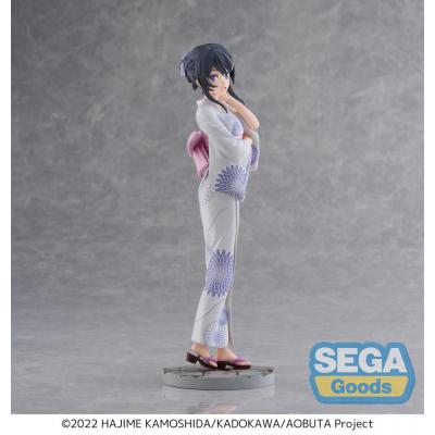 Rascal Does Not Dream of Bunny Girl Senpai Estatua Luminasta PVC Mai Sakurajima Yukata 22 cm