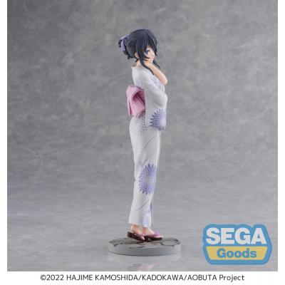 Rascal Does Not Dream of Bunny Girl Senpai Estatua Luminasta PVC Mai Sakurajima Yukata 22 cm