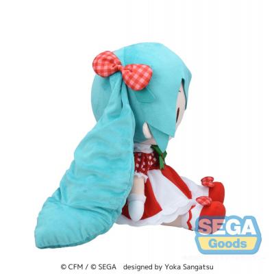 Character Vocal Series 01: Hatsune Miku Peluche Fuwa Petit Hatsune Miku x Love and Berry Dress Up and Dance! Lovely Strawberry 4