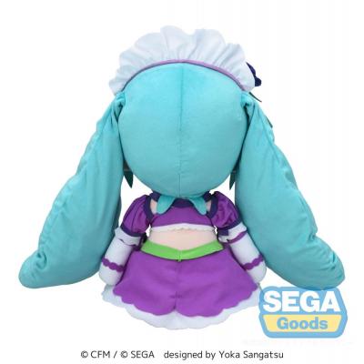 Character Vocal Series 01: Hatsune Miku Peluche Fuwa Petit Hatsune Miku x Love and Berry Dress Up and Dance! Sparkly Purple 40 c