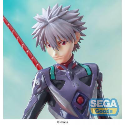Evangelion: 3.0+1.0 Thrice Upon a Time Estatua Luminasta PVC Kaworu Nagisa x Spear of Longinus 21 cm