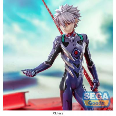 Evangelion: 3.0+1.0 Thrice Upon a Time Estatua Luminasta PVC Kaworu Nagisa x Spear of Longinus 21 cm