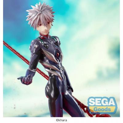 Evangelion: 3.0+1.0 Thrice Upon a Time Estatua Luminasta PVC Kaworu Nagisa x Spear of Longinus 21 cm