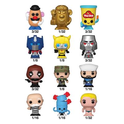 Retro Toys Display de 32 Figuras Bitty POP! Vinyl PDQ 2,5 cm