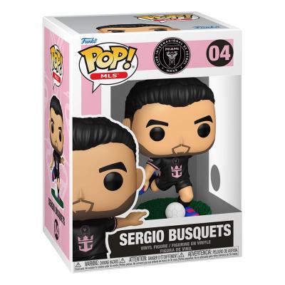 MLS POP! Sports Vinyl Figura Inter Miami- Sergio Busquets(away) 9 cm