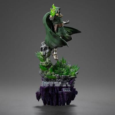 The Infinity Gauntlet Marvel Legends Diorama Estatua 1/10 Art Scale Doctor Doom Deluxe Edition 42 cm