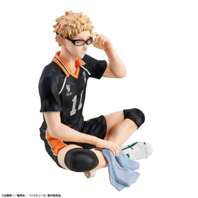 Haikyu!! G.E.M. Series Estatua PVC Kei Tsukishima Palm Size 9 cm