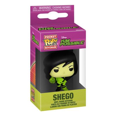 Kim Possible Llaveros Pocket POP! Vinyl Shego 4 cm Expositor (12)