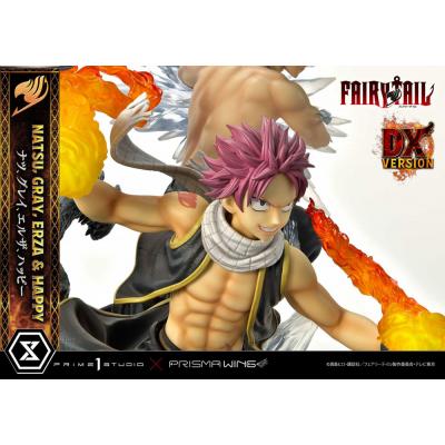 Fairy Tail Estatua PVC 1/6 Natsu, Gray, Erza, Happy Deluxe Version 57 cm