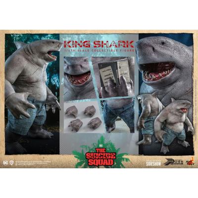 Escuadrón Suicida Figura Movie Masterpiece 1/6 King Shark 35 cm