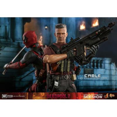 Deadpool 2 Figura Movie Masterpiece 1/6 Cable 30 cm