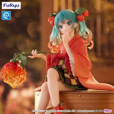Hatsune Miku Estatua PVC Noodle Stopper Flower Fairy Winter Cherry 15 cm