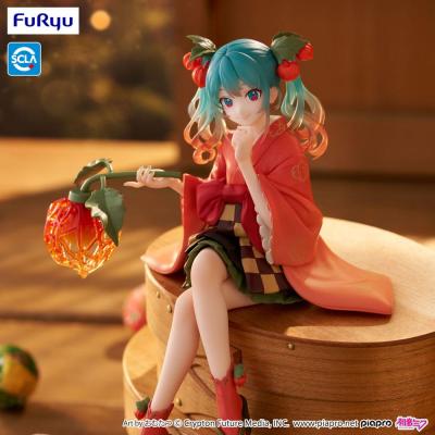 Hatsune Miku Estatua PVC Noodle Stopper Flower Fairy Winter Cherry 15 cm