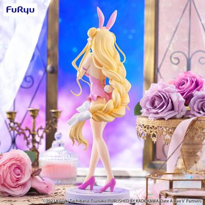 Date A Live V Estatua PVC BiCute Bunnnies Mukuro Hoshimiya Pink Color Ver. 27 cm