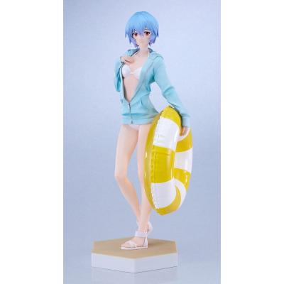 Rebuild of Evangelion Estatua PVC Pop Up Parade L Beach Queens: Rei Ayanami 22 cm