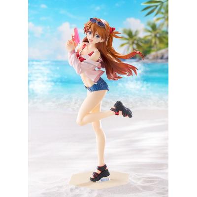 Rebuild of Evangelion Estatua PVC Pop Up Parade L Beach Queens: Asuka Shikinami Langley 22 cm