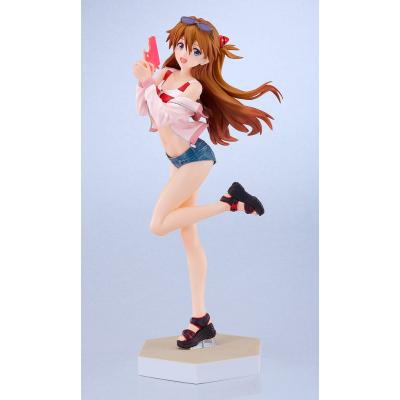 Rebuild of Evangelion Estatua PVC Pop Up Parade L Beach Queens: Asuka Shikinami Langley 22 cm