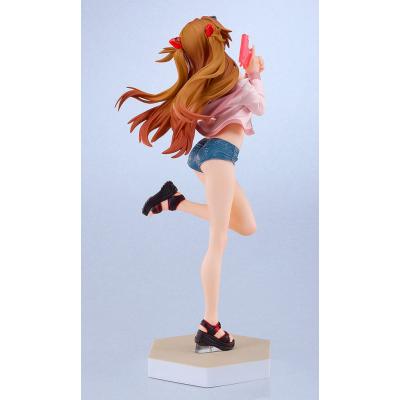 Rebuild of Evangelion Estatua PVC Pop Up Parade L Beach Queens: Asuka Shikinami Langley 22 cm