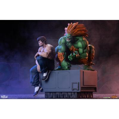 Street Fighter Estatuas PVC 1/10 Blanka & Fei Long 21 cm