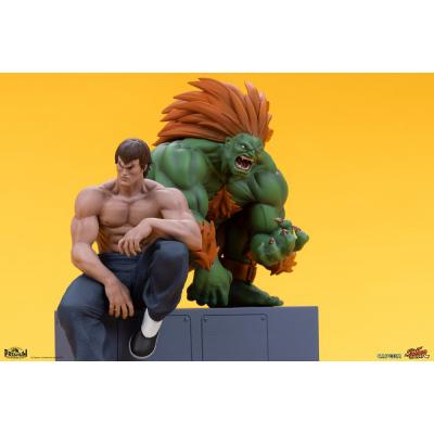 Street Fighter Estatuas PVC 1/10 Blanka & Fei Long 21 cm