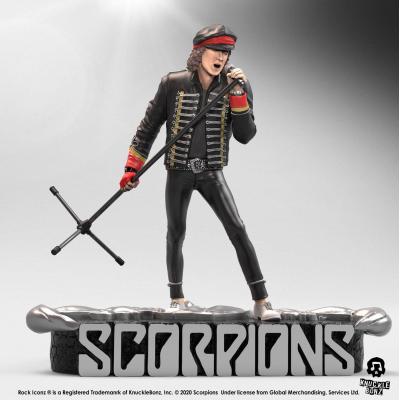 Scorpions Estatua Rock Iconz Klaus Meine Limited Edition 22 cm
