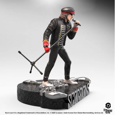 Scorpions Estatua Rock Iconz Klaus Meine Limited Edition 22 cm