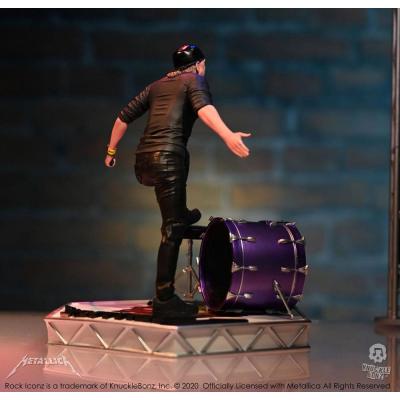 Metallica Estatua Rock Iconz Lars Ulrich Limited Edition 22 cm