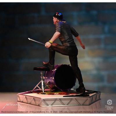 Metallica Estatua Rock Iconz Lars Ulrich Limited Edition 22 cm