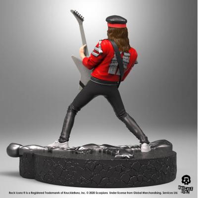 Scorpions Estatua Rock Iconz Matthias Jabs Limited Edition 22 cm