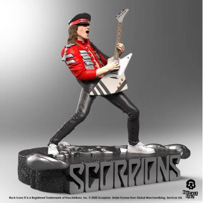 Scorpions Estatua Rock Iconz Matthias Jabs Limited Edition 22 cm